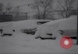 Image of snow storm Kansas United States USA, 1958, second 23 stock footage video 65675028586
