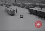 Image of snow storm Kansas United States USA, 1958, second 29 stock footage video 65675028586