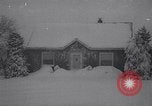 Image of snow storm Kansas United States USA, 1958, second 30 stock footage video 65675028586