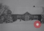 Image of snow storm Kansas United States USA, 1958, second 31 stock footage video 65675028586