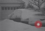 Image of snow storm Kansas United States USA, 1958, second 34 stock footage video 65675028586