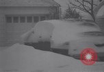 Image of snow storm Kansas United States USA, 1958, second 35 stock footage video 65675028586