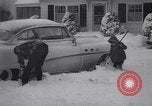 Image of snow storm Kansas United States USA, 1958, second 37 stock footage video 65675028586