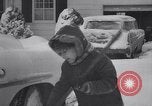Image of snow storm Kansas United States USA, 1958, second 38 stock footage video 65675028586
