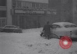 Image of snow storm Kansas United States USA, 1958, second 41 stock footage video 65675028586