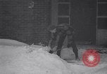 Image of snow storm Kansas United States USA, 1958, second 46 stock footage video 65675028586
