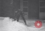 Image of snow storm Kansas United States USA, 1958, second 48 stock footage video 65675028586