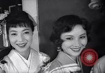 Image of Japanese film stars New York United States USA, 1958, second 16 stock footage video 65675028587