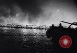 Image of fire on riverfront New Jersey United States USA, 1964, second 7 stock footage video 65675028591