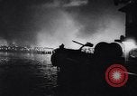 Image of fire on riverfront New Jersey United States USA, 1964, second 9 stock footage video 65675028591