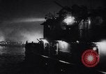 Image of fire on riverfront New Jersey United States USA, 1964, second 13 stock footage video 65675028591