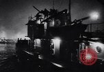 Image of fire on riverfront New Jersey United States USA, 1964, second 15 stock footage video 65675028591