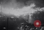Image of fire on riverfront New Jersey United States USA, 1964, second 17 stock footage video 65675028591