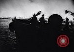 Image of fire on riverfront New Jersey United States USA, 1964, second 20 stock footage video 65675028591