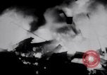 Image of fire on riverfront New Jersey United States USA, 1964, second 24 stock footage video 65675028591