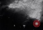 Image of fire on riverfront New Jersey United States USA, 1964, second 33 stock footage video 65675028591