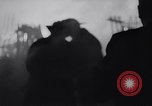 Image of fire on riverfront New Jersey United States USA, 1964, second 38 stock footage video 65675028591