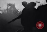 Image of fire on riverfront New Jersey United States USA, 1964, second 39 stock footage video 65675028591