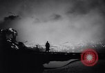 Image of fire on riverfront New Jersey United States USA, 1964, second 41 stock footage video 65675028591