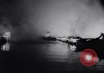 Image of fire on riverfront New Jersey United States USA, 1964, second 47 stock footage video 65675028591