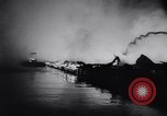 Image of fire on riverfront New Jersey United States USA, 1964, second 48 stock footage video 65675028591