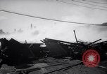 Image of fire on riverfront New Jersey United States USA, 1964, second 57 stock footage video 65675028591