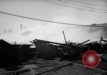 Image of fire on riverfront New Jersey United States USA, 1964, second 58 stock footage video 65675028591