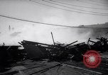 Image of fire on riverfront New Jersey United States USA, 1964, second 59 stock footage video 65675028591