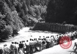 Standbild Slalom Rennen Österreich, 1965, aus Sekunde 46 historischem Filmmaterial Videoclip 65675028596