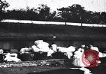 Standbild Dhobis arbeiten an einer Dhobi Ghat Indien, 1953, aus Sekunde 1 historischem Filmmaterial Videoclip 65675028601