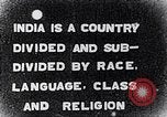 Image of Indian people of many backgrounds India, 1947, second 3 stock footage video 65675028608