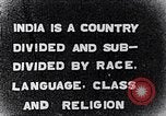 Image of Indian people of many backgrounds India, 1947, second 4 stock footage video 65675028608