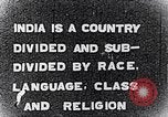Image of Indian people of many backgrounds India, 1947, second 5 stock footage video 65675028608