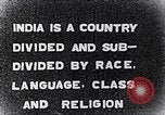 Image of Indian people of many backgrounds India, 1947, second 6 stock footage video 65675028608