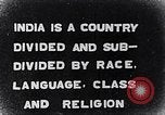 Image of Indian people of many backgrounds India, 1947, second 7 stock footage video 65675028608