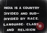 Image of Indian people of many backgrounds India, 1947, second 8 stock footage video 65675028608
