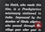 Image of Hindu Pilgrims traveling to the Kedarnath Mandir Temple India, 1939, second 37 stock footage video 65675028613