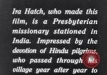 Image of Hindu Pilgrims traveling to the Kedarnath Mandir Temple India, 1939, second 41 stock footage video 65675028613
