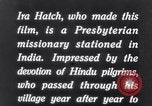 Image of Hindu Pilgrims traveling to the Kedarnath Mandir Temple India, 1939, second 42 stock footage video 65675028613