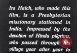 Image of Hindu Pilgrims traveling to the Kedarnath Mandir Temple India, 1939, second 43 stock footage video 65675028613