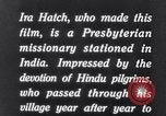 Image of Hindu Pilgrims traveling to the Kedarnath Mandir Temple India, 1939, second 46 stock footage video 65675028613