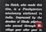 Image of Hindu Pilgrims traveling to the Kedarnath Mandir Temple India, 1939, second 47 stock footage video 65675028613