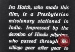 Image of Hindu Pilgrims traveling to the Kedarnath Mandir Temple India, 1939, second 48 stock footage video 65675028613
