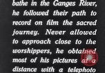Image of Hindu Pilgrims traveling to the Kedarnath Mandir Temple India, 1939, second 61 stock footage video 65675028613