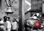 Image of Hindus pilgrims travel to the temple of the Kedarnath India, 1939, second 37 stock footage video 65675028614