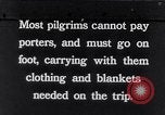 Image of Hindu pilgrims journeying to the soutce of the Ganges River India, 1939, second 1 stock footage video 65675028616