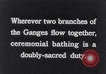 Image of Hindu pilgrims journeying to the soutce of the Ganges River India, 1939, second 52 stock footage video 65675028616
