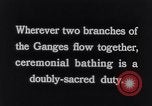 Image of Hindu pilgrims journeying to the soutce of the Ganges River India, 1939, second 58 stock footage video 65675028616