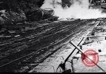 Image of logging operation in America early 1900s United States USA, 1910, second 4 stock footage video 65675028624
