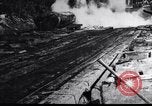 Image of logging operation in America early 1900s United States USA, 1910, second 5 stock footage video 65675028624